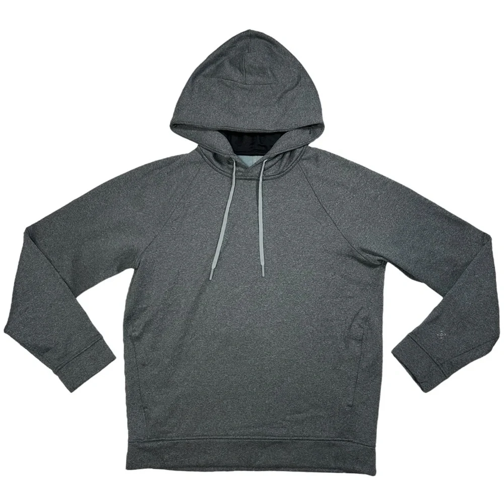 Lululemon City Sweat Pullover‎ Hoodie *Thermo Heathered Coal Size Medium